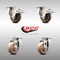 Service Caster 3 Inch 316SS High Temp Glass Filled Nylon Top Plate Caster Lock Brakes SCC, 2PK SCC-SS316TTL20S314-GFNSHT-2-S-2 - alternate 4